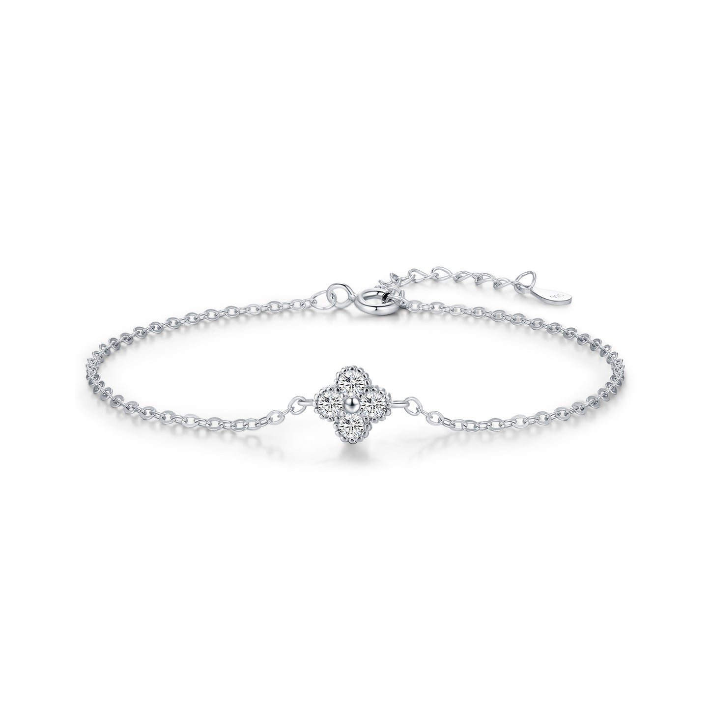 Silver Cleef Bracelet