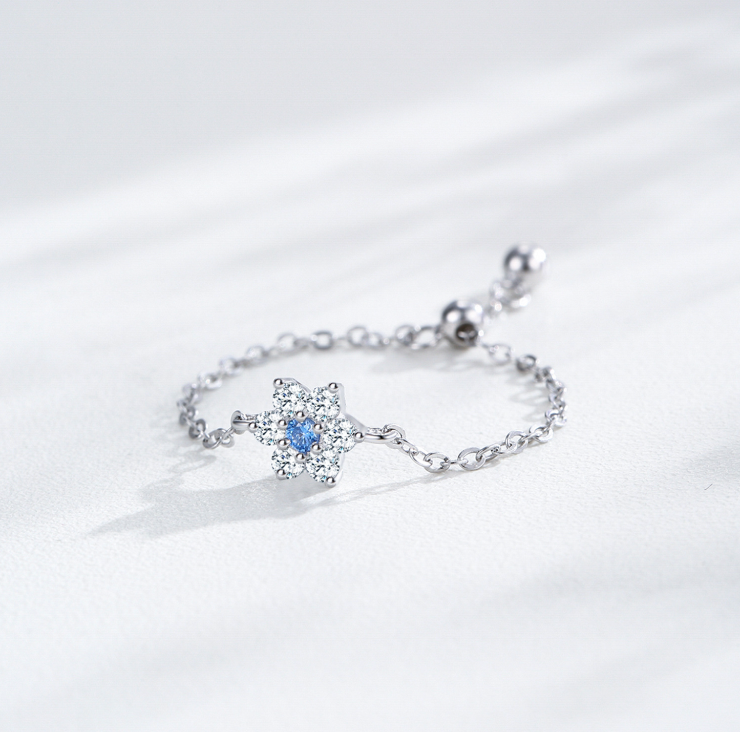 Fuwari Ring - Aquamarine(サイズ調整可)