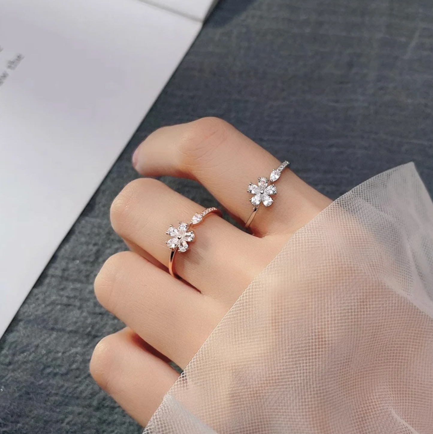 Cherryblossom Ring(サイズ調整可)
