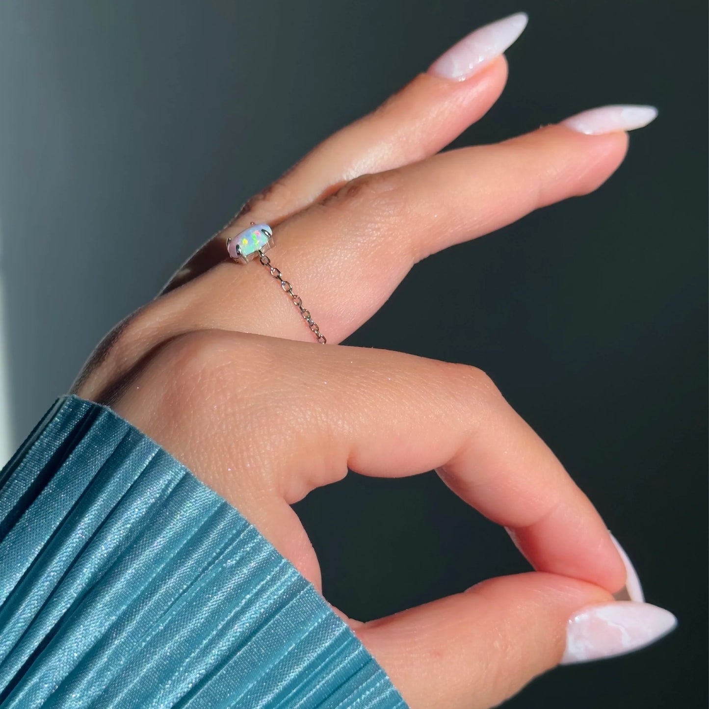 Fuwari Ring - Opal(サイズ調整可)