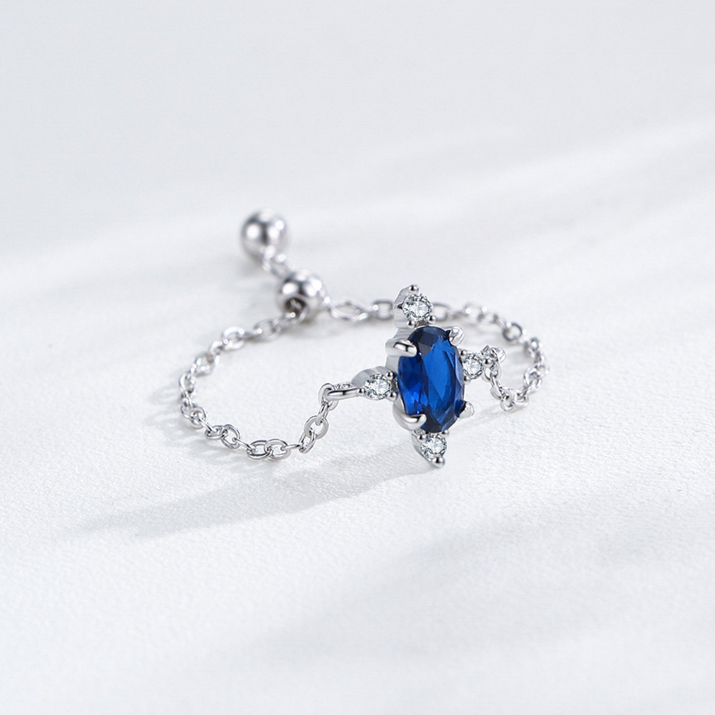 Fuwari Ring - AquamarineCircular(サイズ調整可)