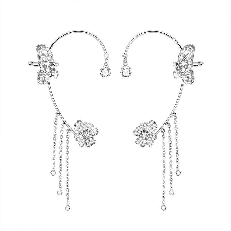 Crystal Butterfly Earrings(両耳セット)