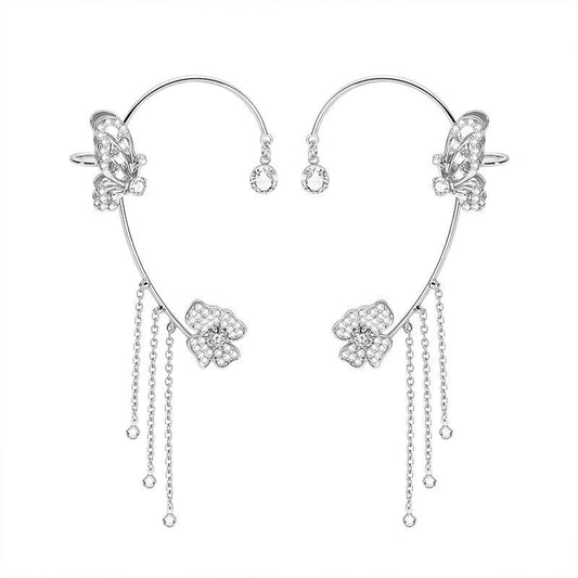 Crystal Butterfly Earrings(両耳セット)