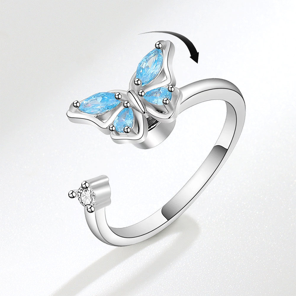 Relax Ring - Butterfly(回転可)