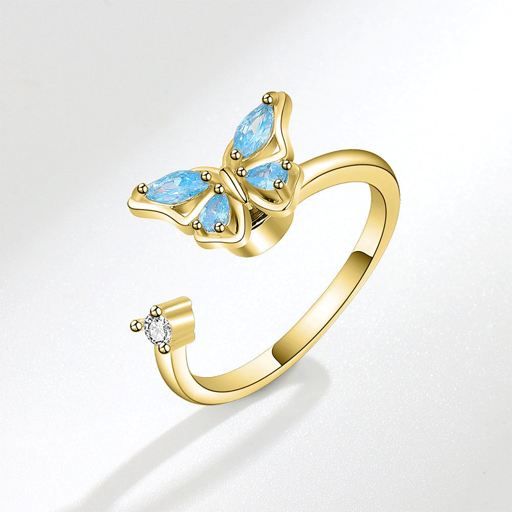 Relax Ring - Butterfly(回転可)
