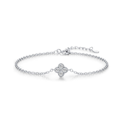 Silver Cleef Bracelet