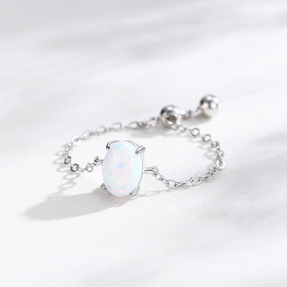 Fuwari Ring - Opal（サイズ調整可）