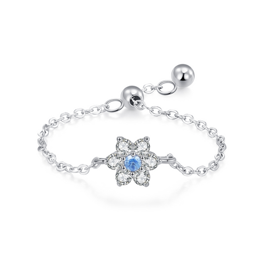 Fuwari Ring - Aquamarine（サイズ調整可）