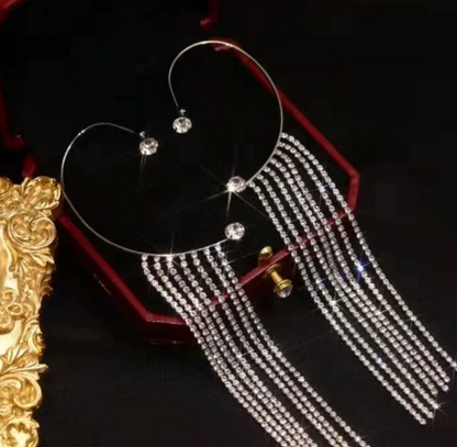 Crystal Rain Earrings(両耳セット)