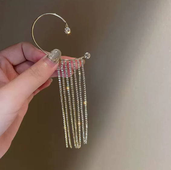 Crystal Rain Earrings(両耳セット)