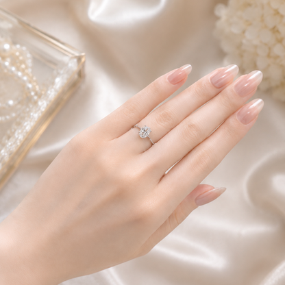 Fuwari Ring - White（サイズ調整可）
