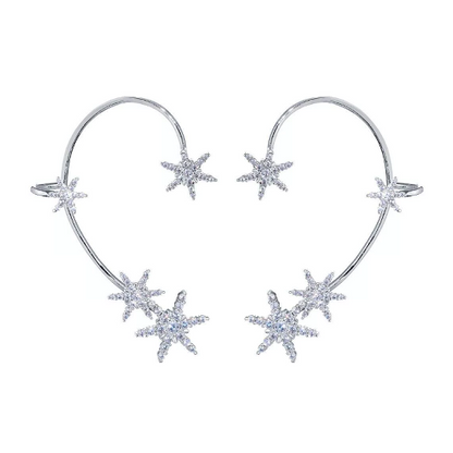 Crystal Snow Earrings(両耳セット)