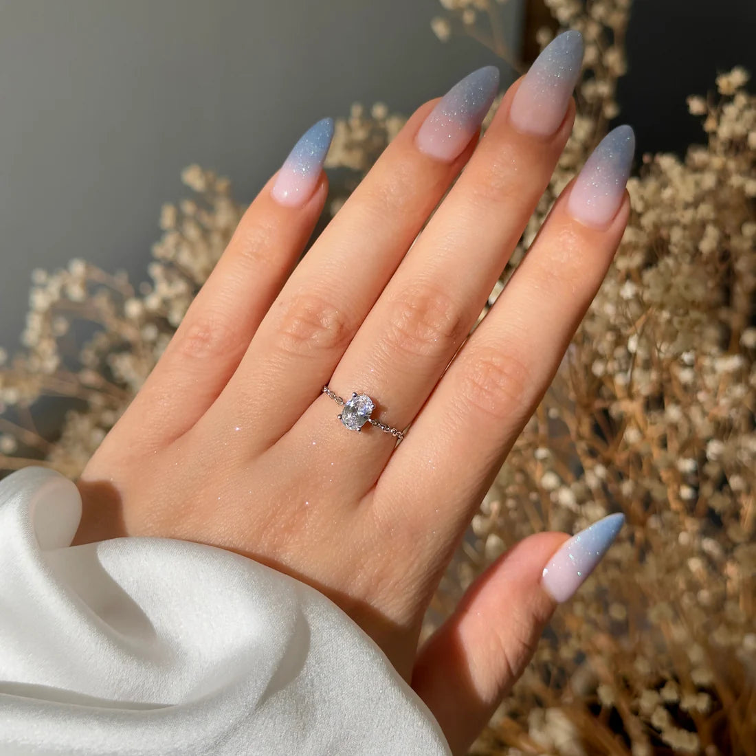 Fuwari Ring - White（サイズ調整可）